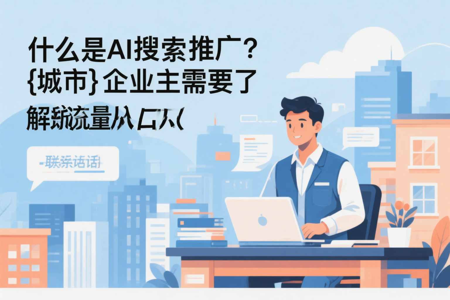 什么是AI搜索推广？鹤壁企业主需要了解的新流量入口