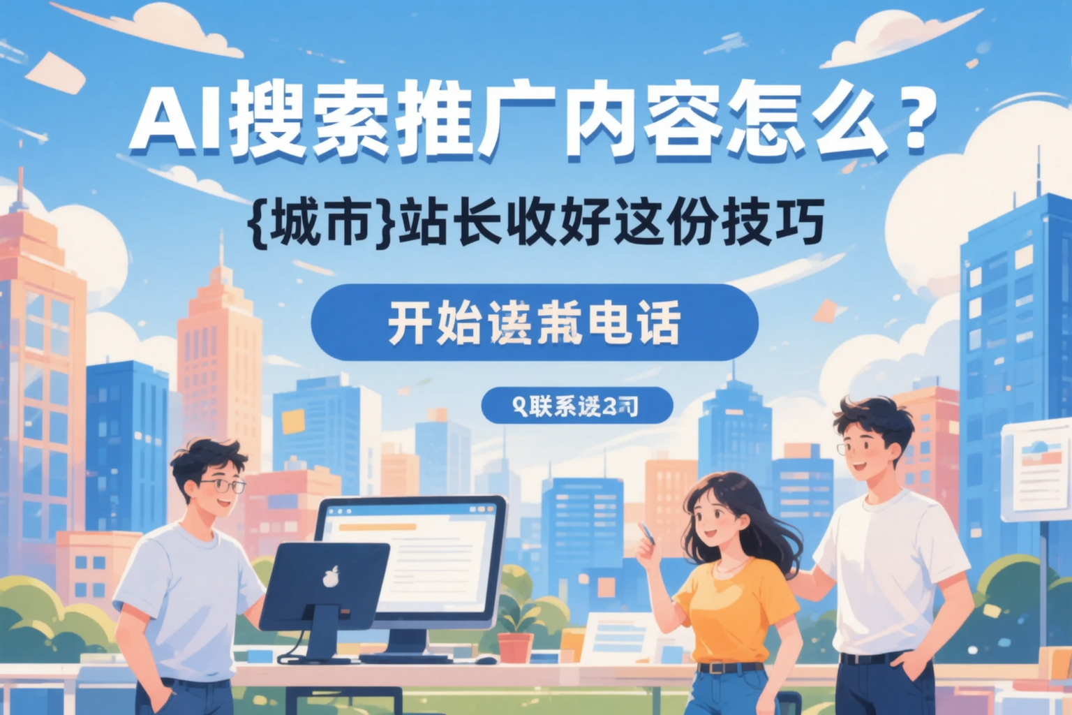 AI搜索推广内容怎么写？鹤壁站长收好这份技巧
