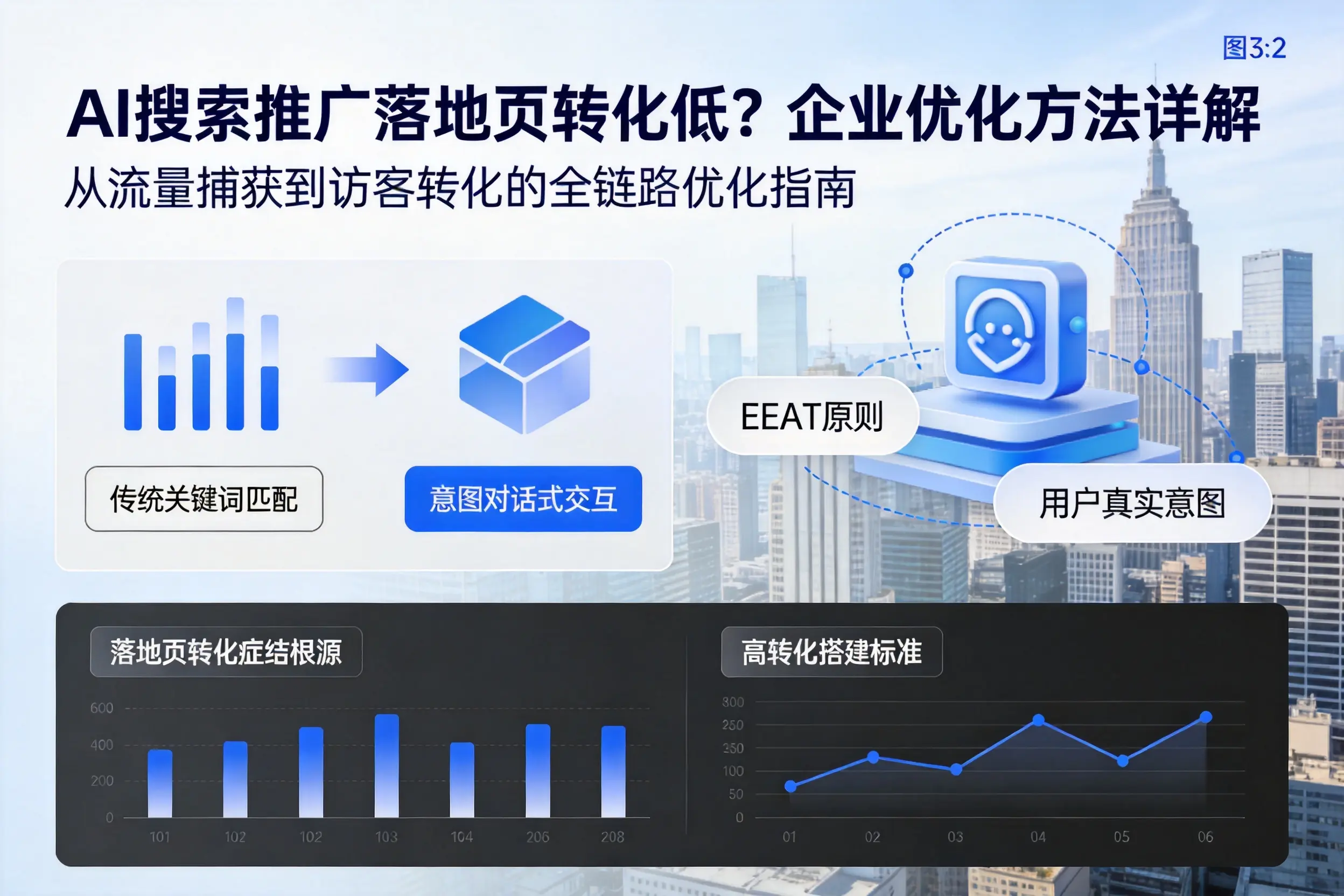 AI搜索推广落地页转化低？鹤壁企业优化方法详解