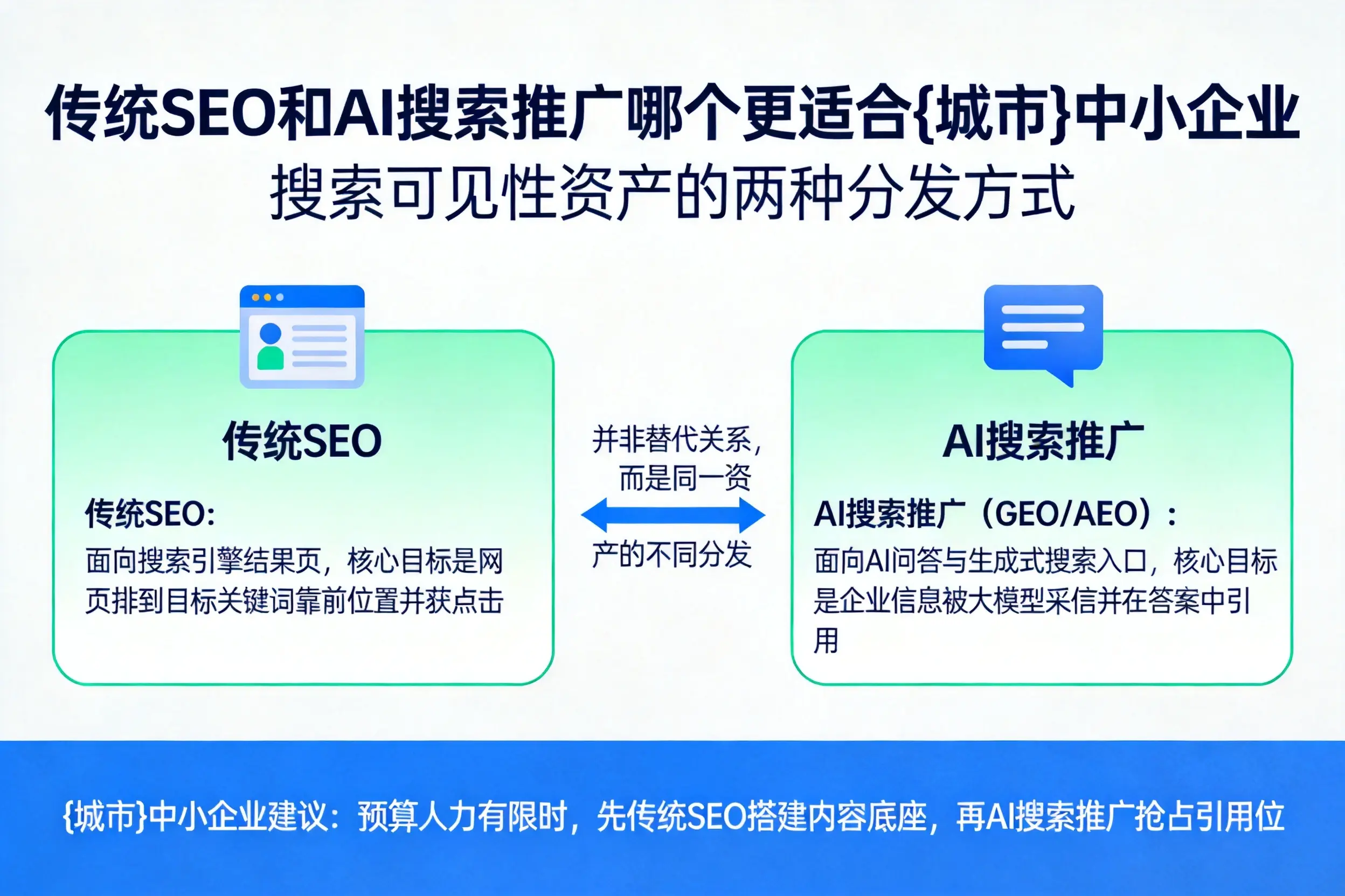 传统SEO和AI搜索推广哪个更适合鹤壁中小企业